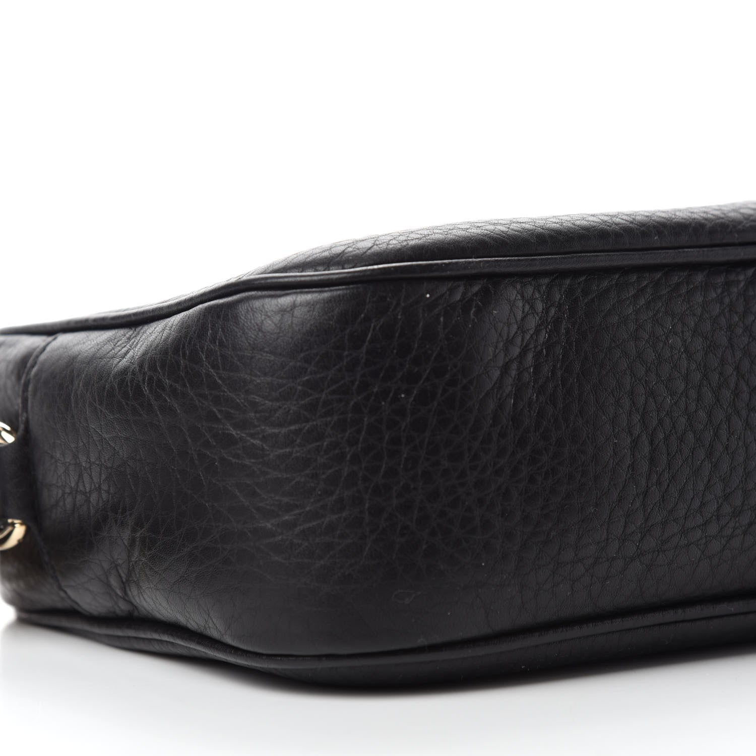 Gucci Pebbled Calfskin Small Soho Disco Bag Black 6 of 13