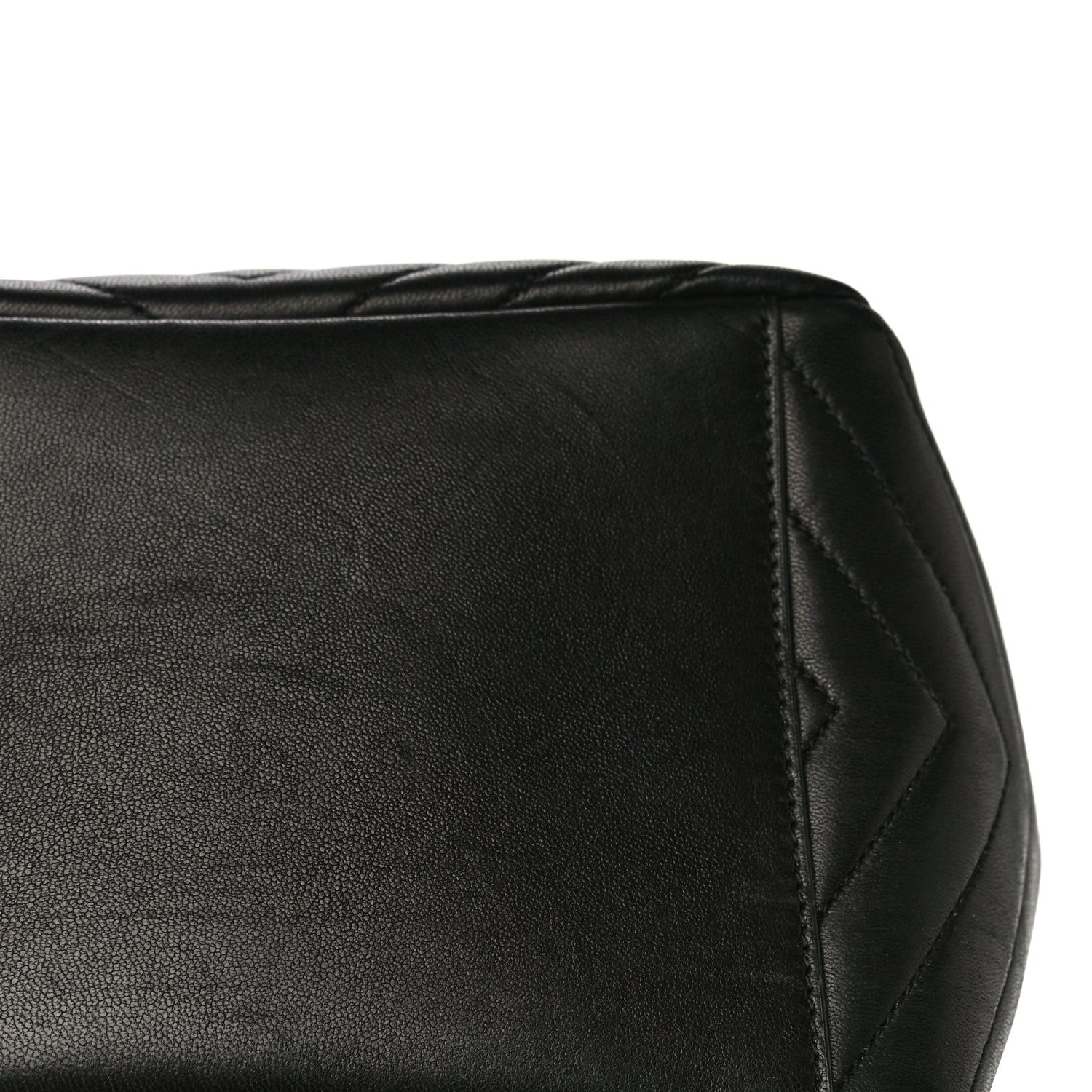 Saint Laurent Lambskin Matelasse Monogram Joe Backpack Black 7 of 19
