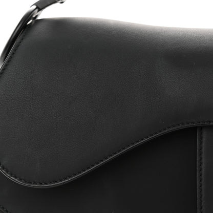 Christian Dior Ultra Matte Calfskin Saddle Bag Black 13 of 16