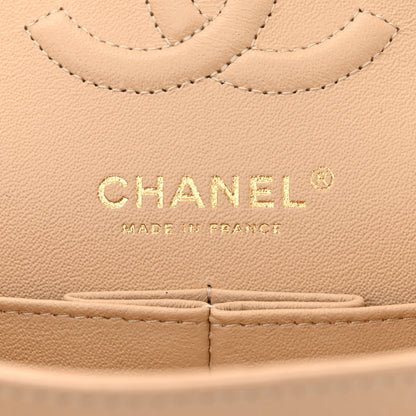 Chanel Caviar Quilted Small Double Flap Beige 6 of 11