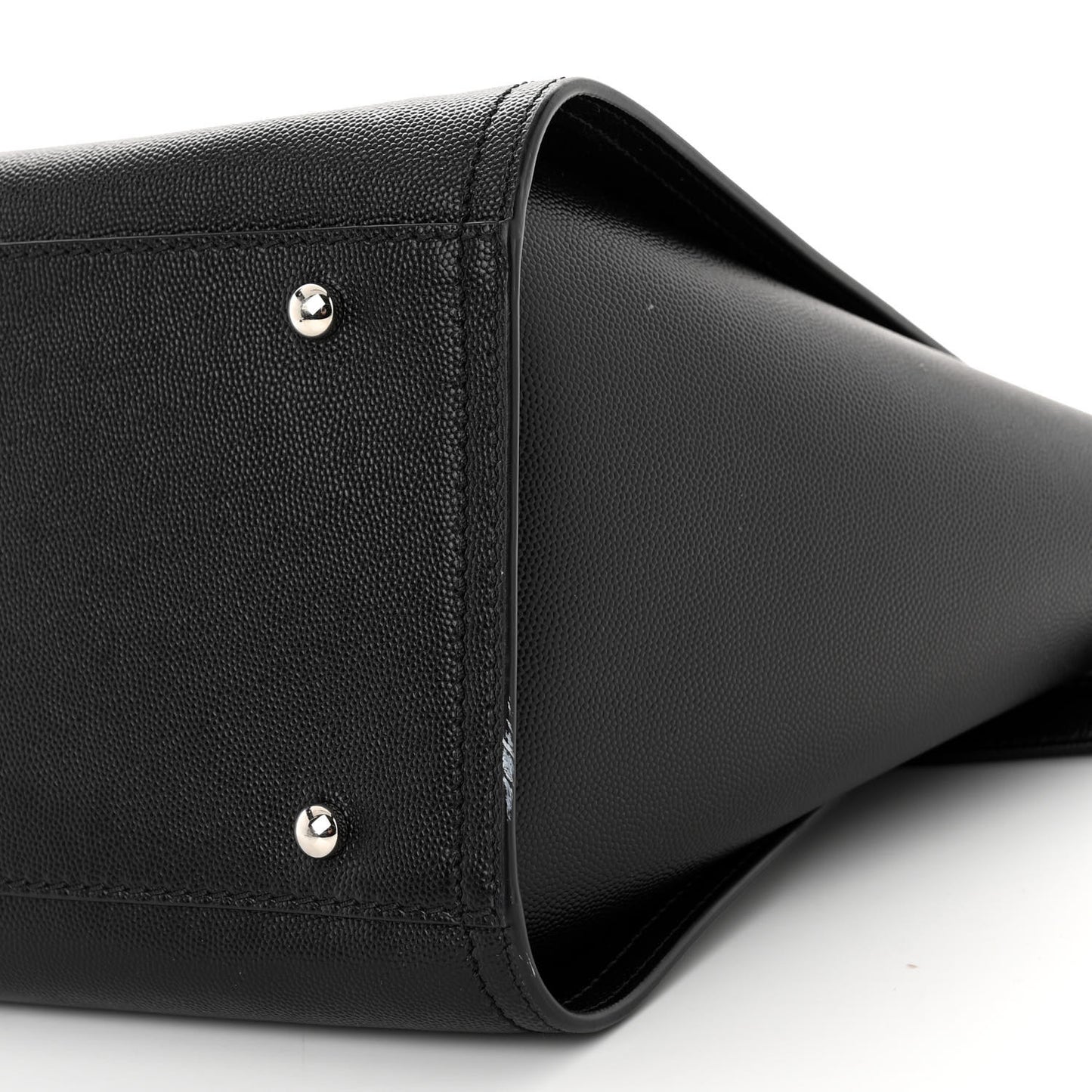 Caviar Small Studded Deauville Tote Black