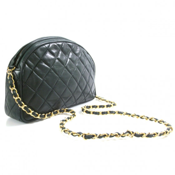 Lambskin Tassel Bag Dark Green