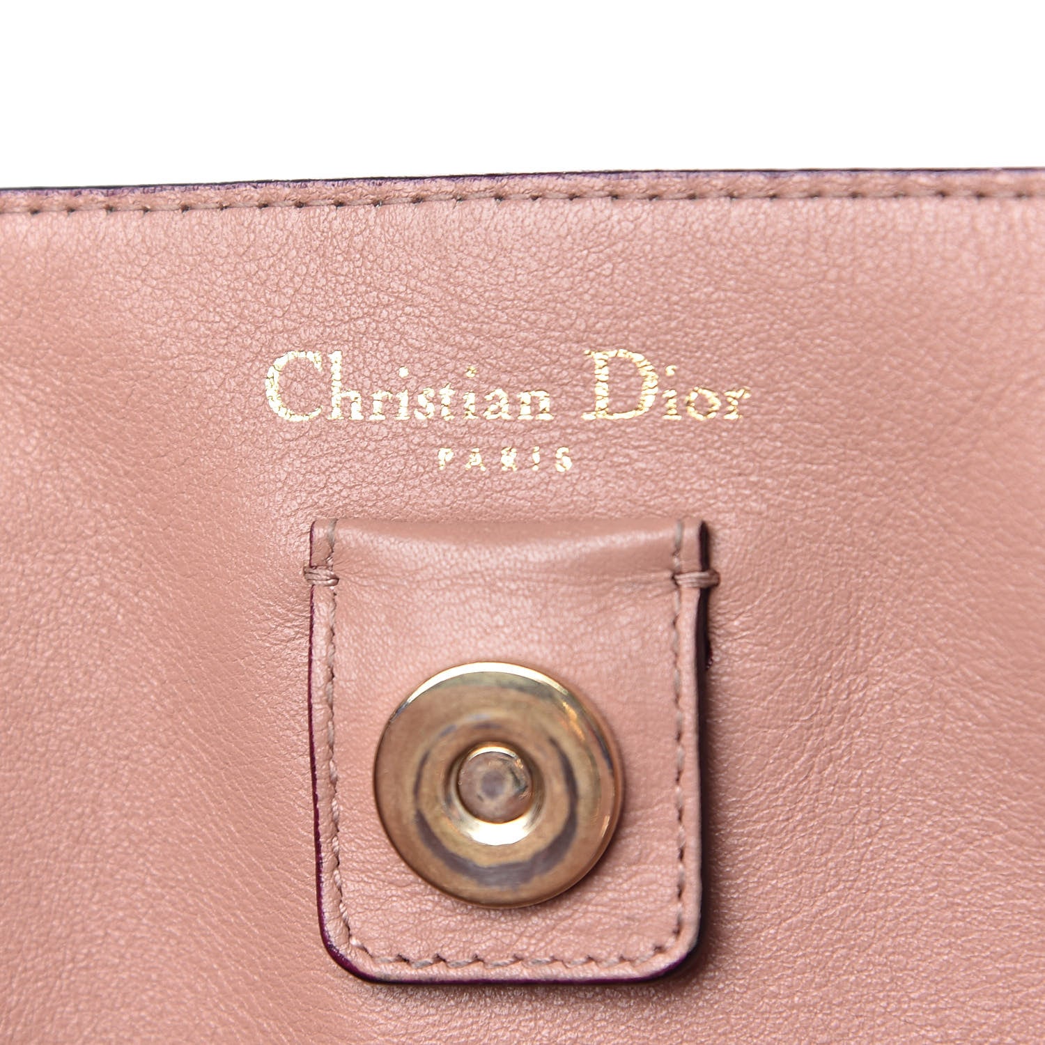 Christian Dior Bullcalf Large Diorissimo Tote Beige Petale 8 of 22
