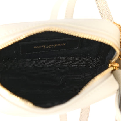 Saint Laurent Grain De Poudre Matelasse Monogram Baby Lou Camera Bag Crema Soft 5 of 7