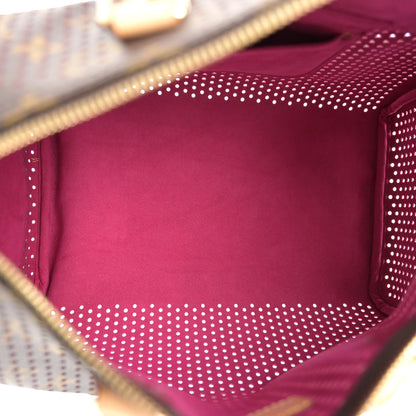 Louis Vuitton Monogram Perforated Speedy 30 Fuchsia 5 of 10