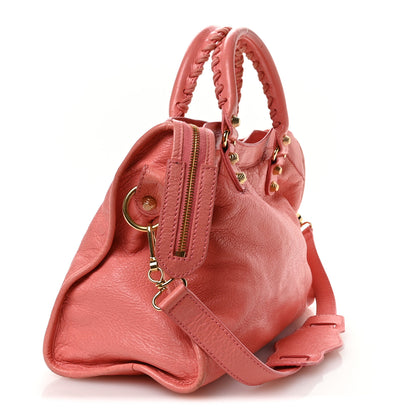 Balenciaga Agneau Giant 12 Gold Hardware Mini City Rose Azalee Rose Jaipur 4 of 12