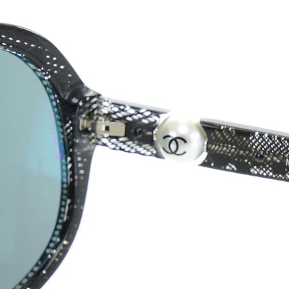 Chanel Lace CC Pearl Sunglasses Black 5221H 3 of 6