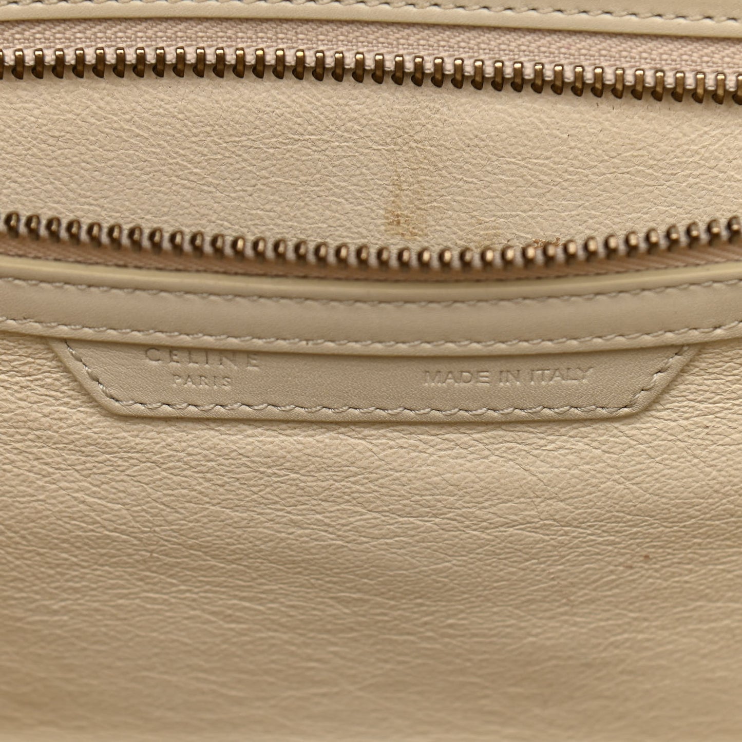 Smooth Calfskin Mini Tri-Color Luggage White