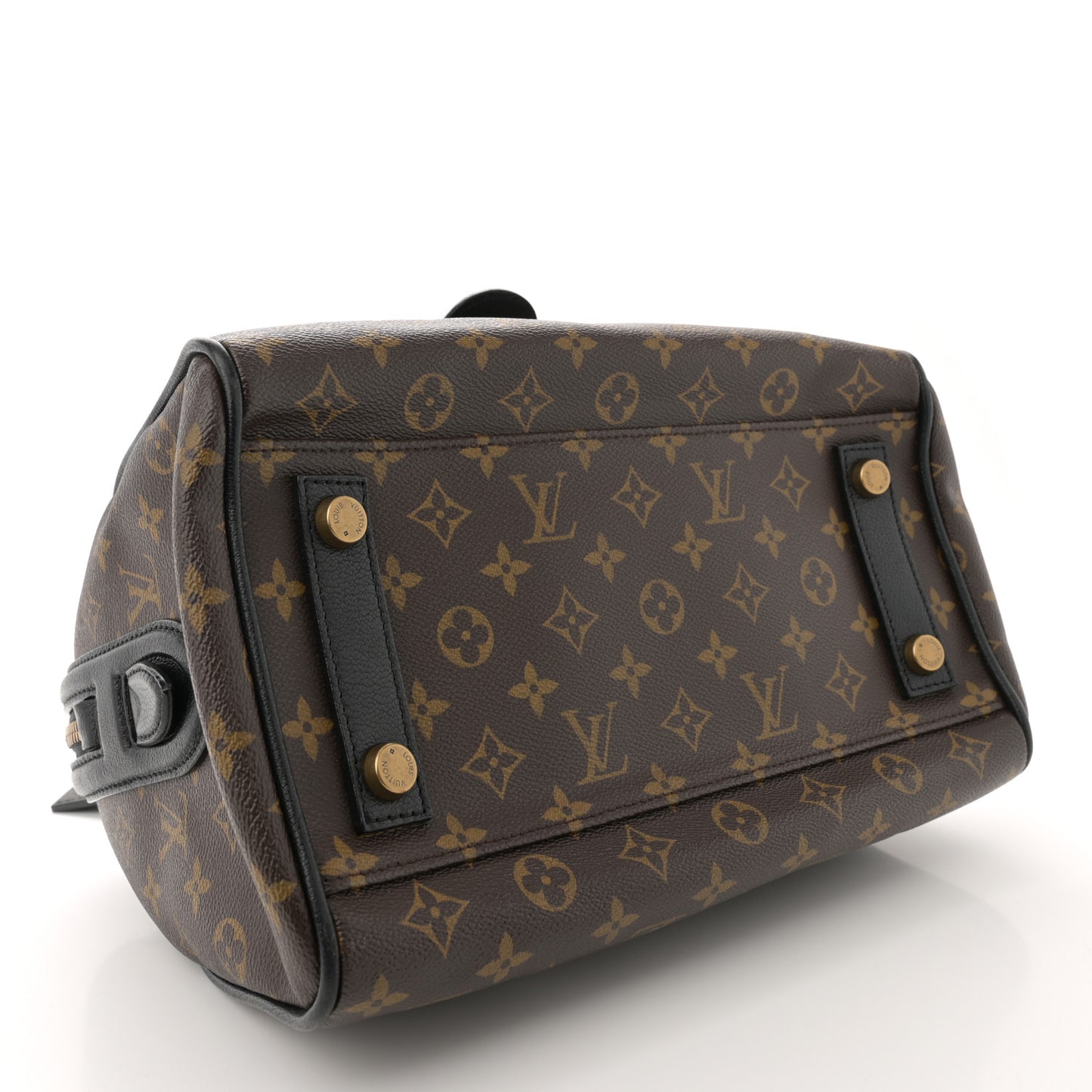 Monogram Golden Arrow Speedy Black