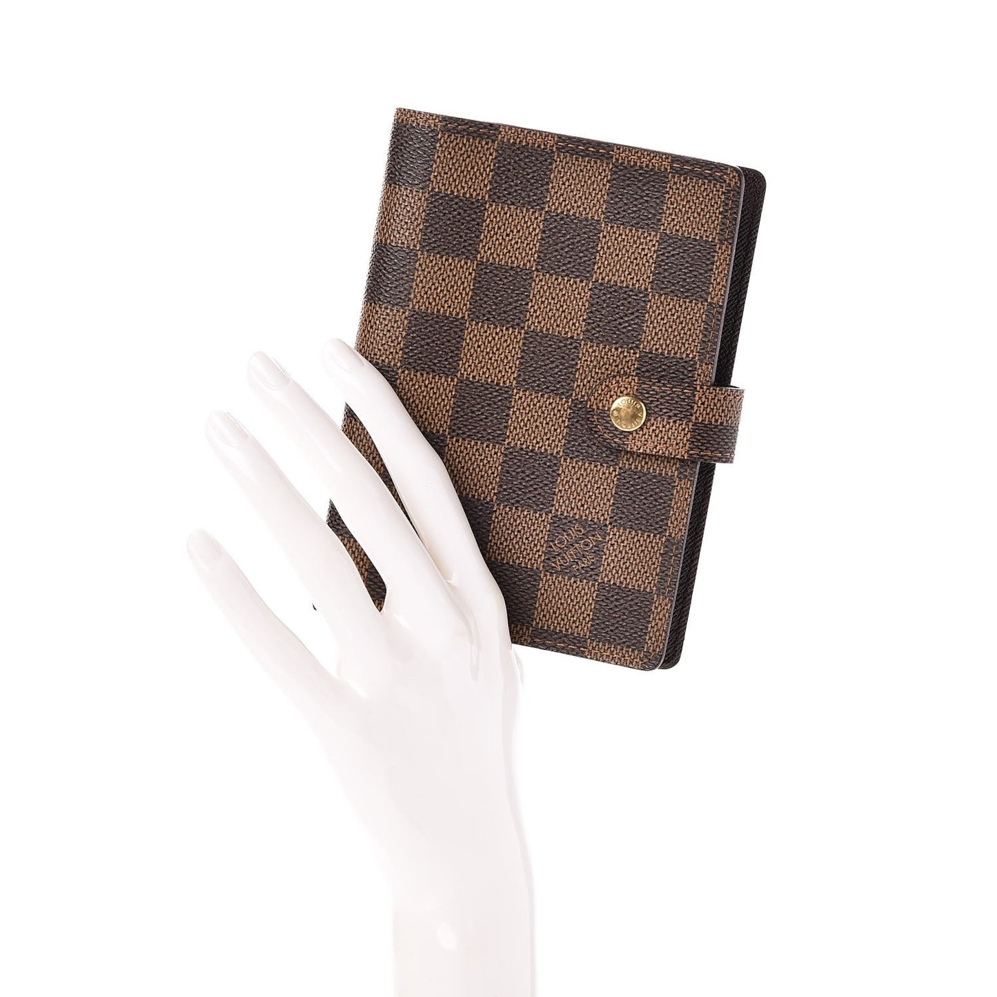 Damier Ebene Small Ring Agenda Cover