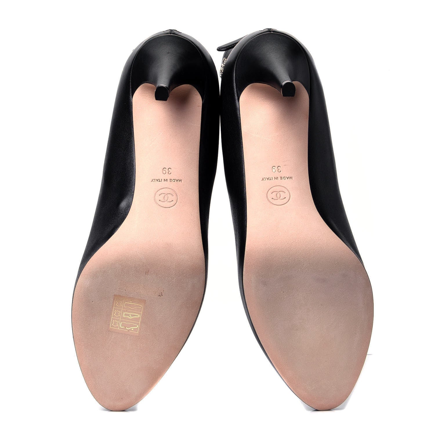 Chanel Lambskin Short Ankle Boots 39 Black 7 of 11