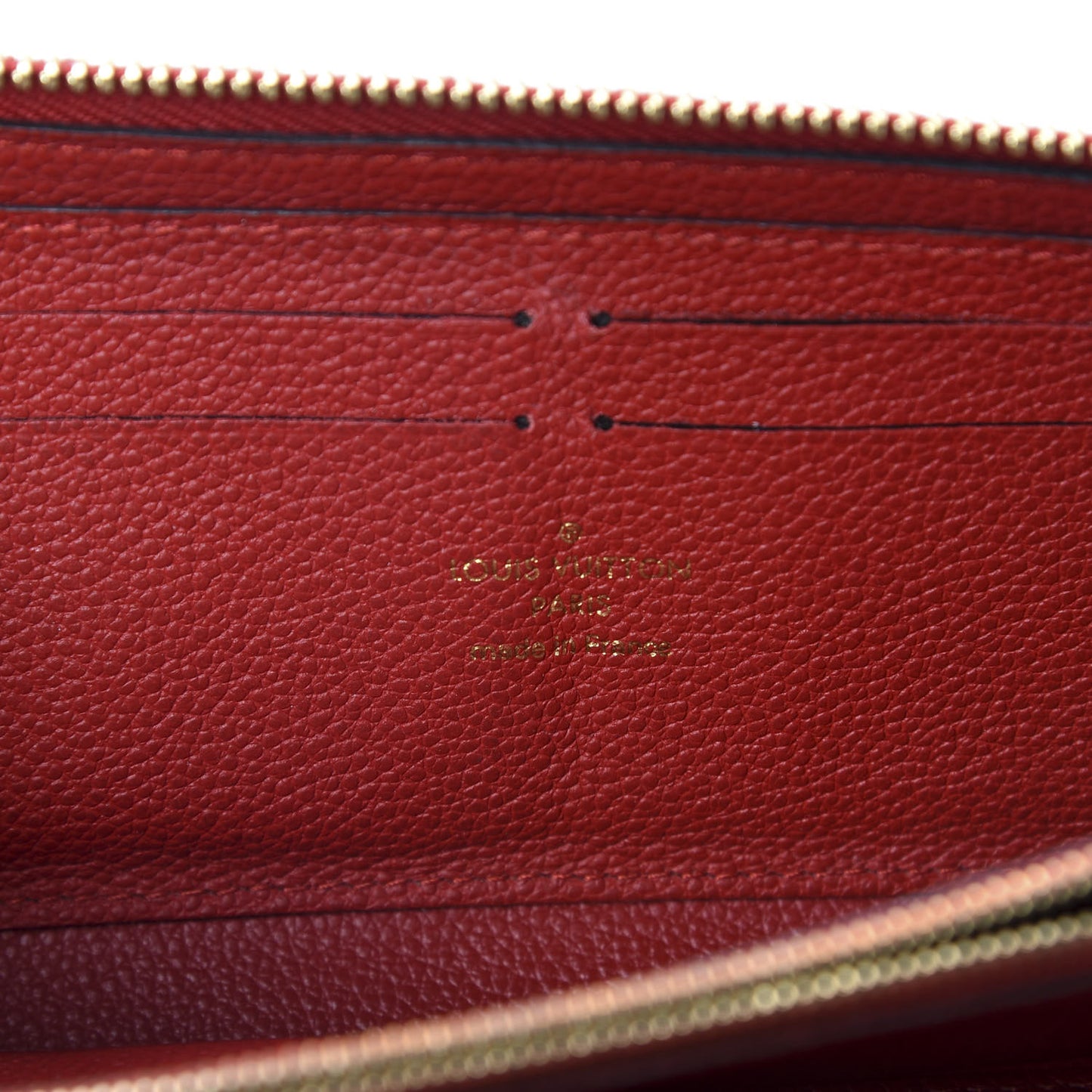 Empreinte Clemence Wallet Cherry