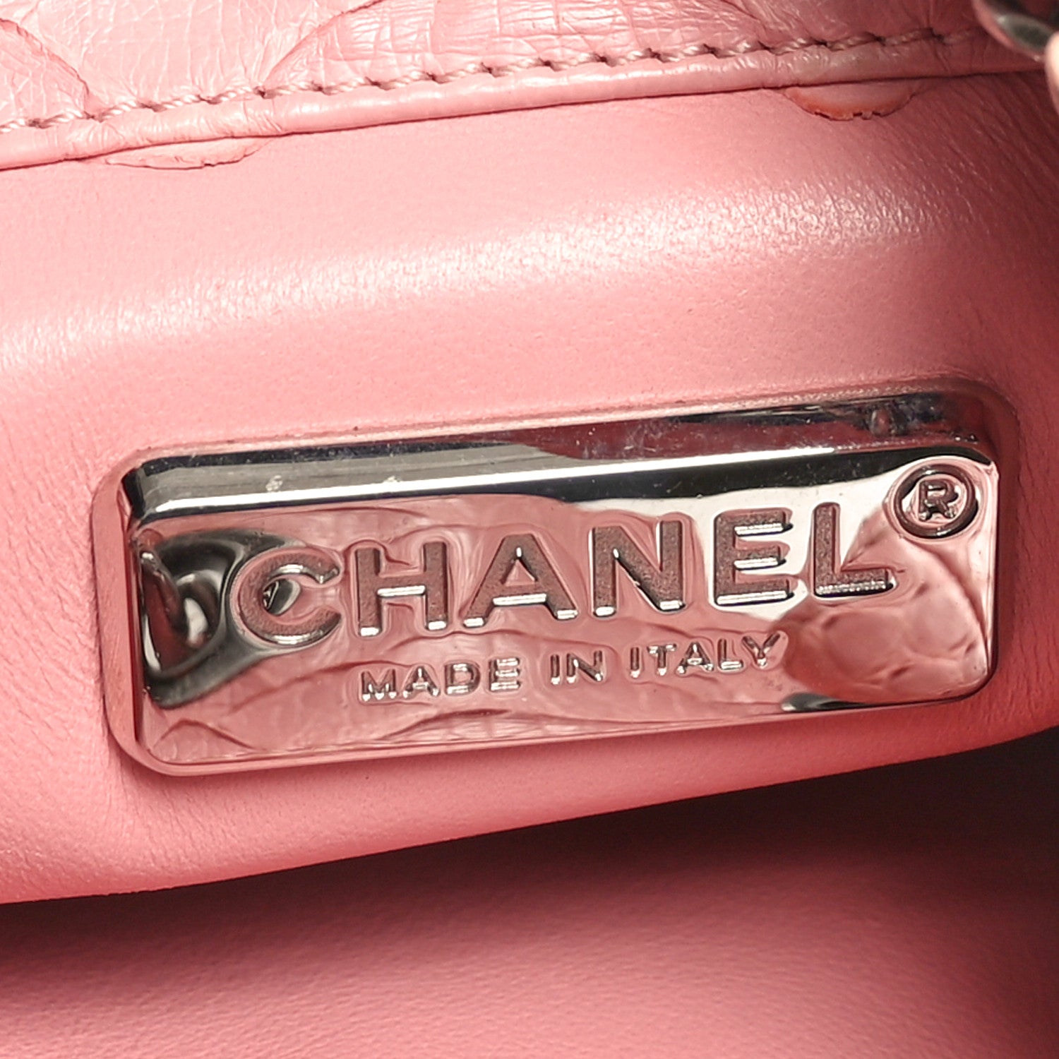 Chanel Snakeskin Small Gabrielle Backpack Light Pink 6 of 11
