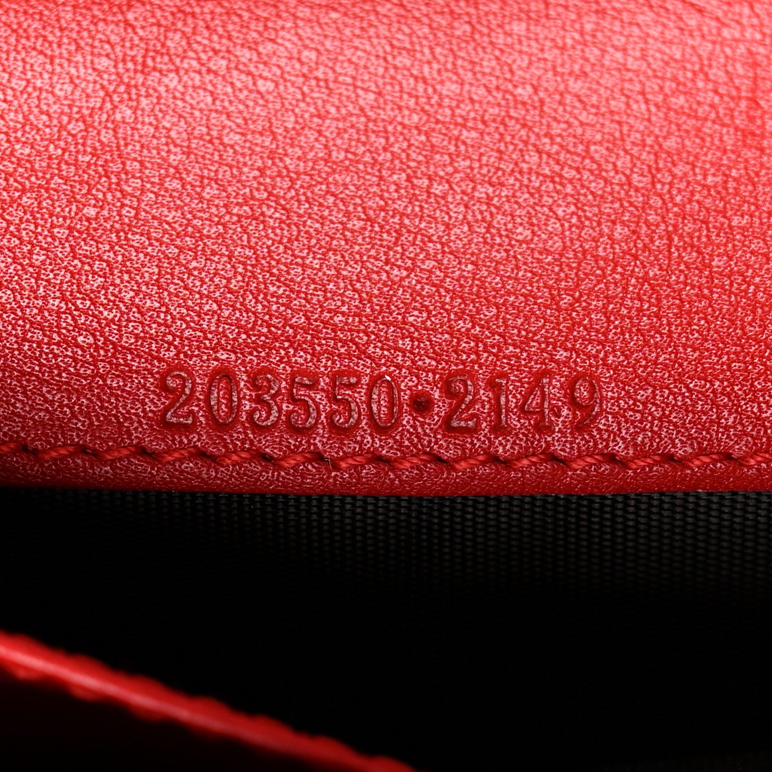 Gucci Microguccissima Heart Continental Wallet Red 6 of 8