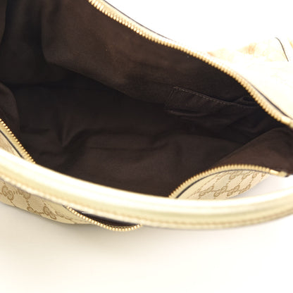 Gucci Monogram Large D Gold Hobo Gold 5 of 10