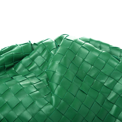 Bottega Veneta Nappa Maxi Intrecciato The Pouch Oversized Clutch Racing Green 10 of 10