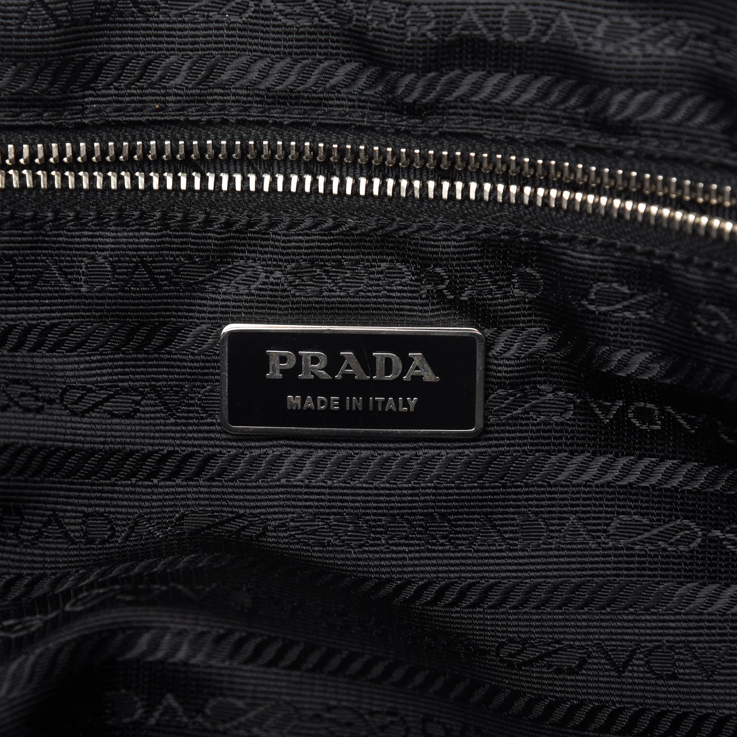 Prada Tessuto Nylon Tote Black 8 of 10