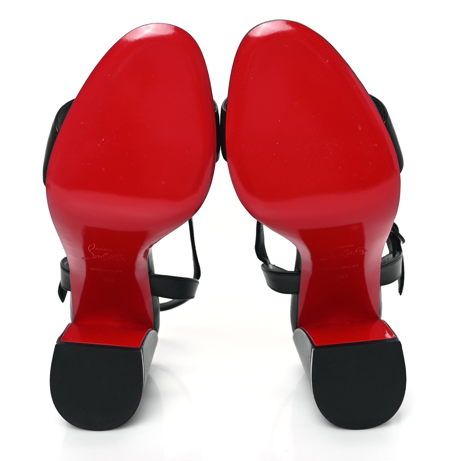 Christian Louboutin Nappa Miss Jane 85 Sandal 38 Black 5 of 9