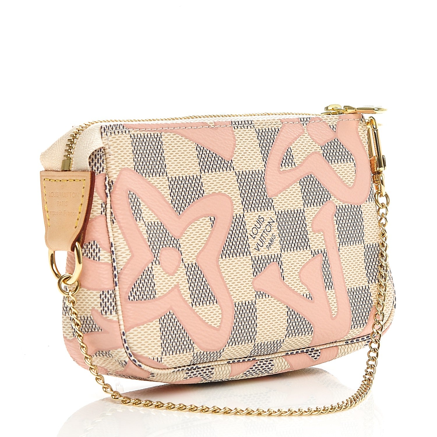 Louis Vuitton Damier Azur Tahitienne Mini Pochette Accessories 3 of 6