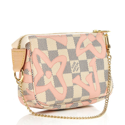 Louis Vuitton Damier Azur Tahitienne Mini Pochette Accessories 3 of 6