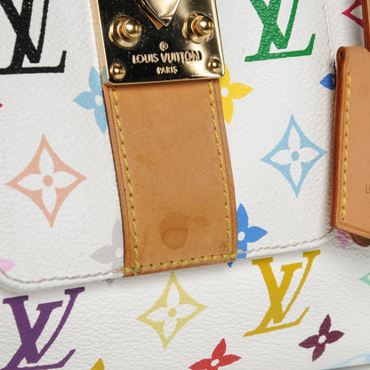 Louis Vuitton Monogram Multicolor Speedy 30 White 7 of 12