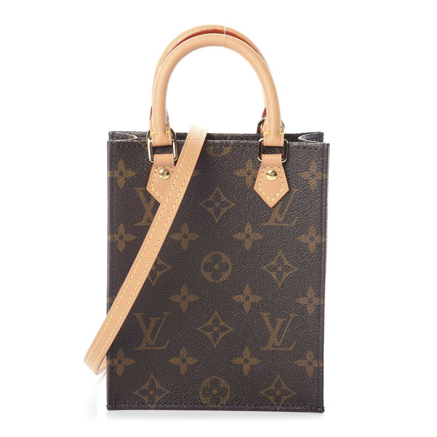 Louis Vuitton Monogram Petit Sac Plat 1 of 10