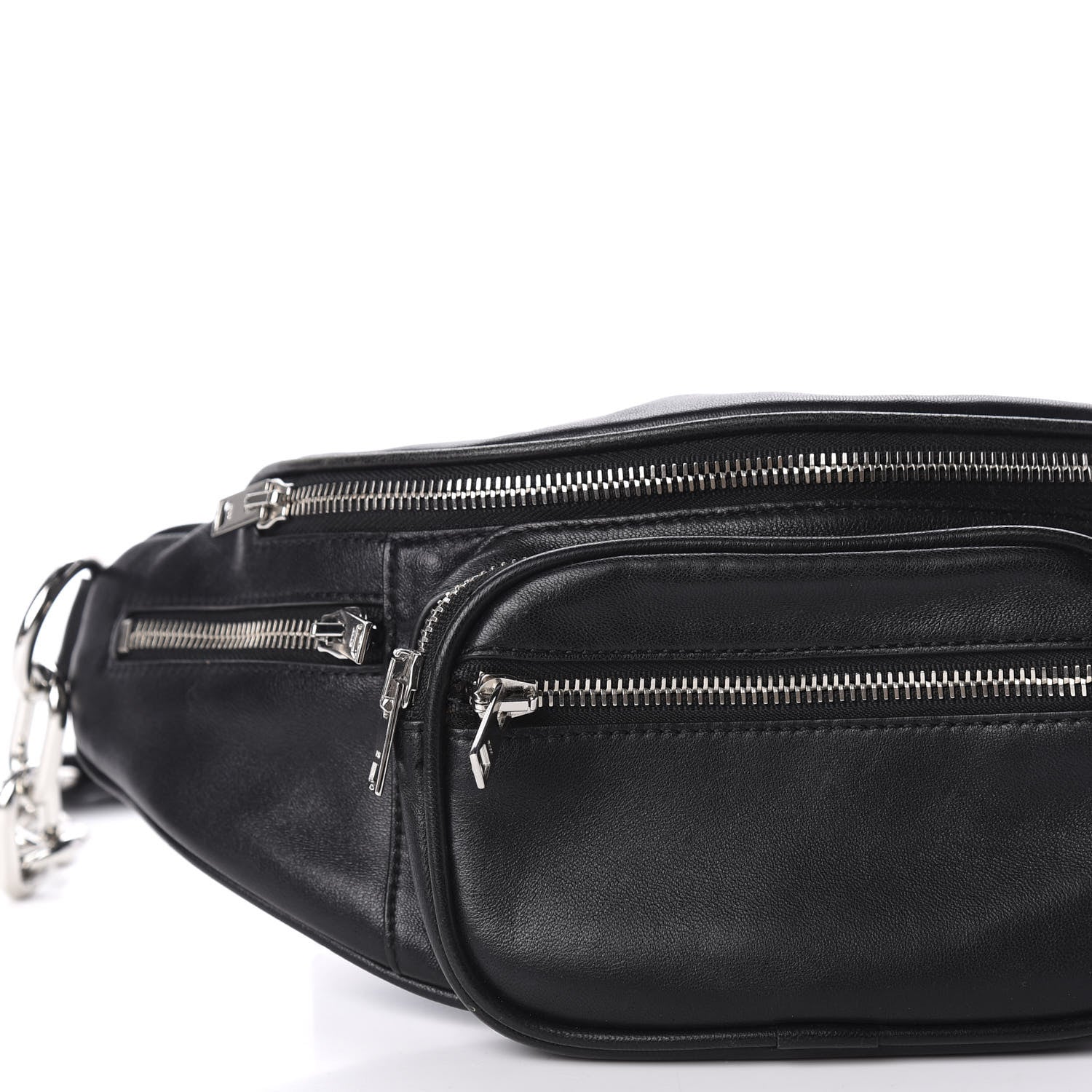 Alexander Wang Lambskin Attica Belt Bag Black 9 of 10