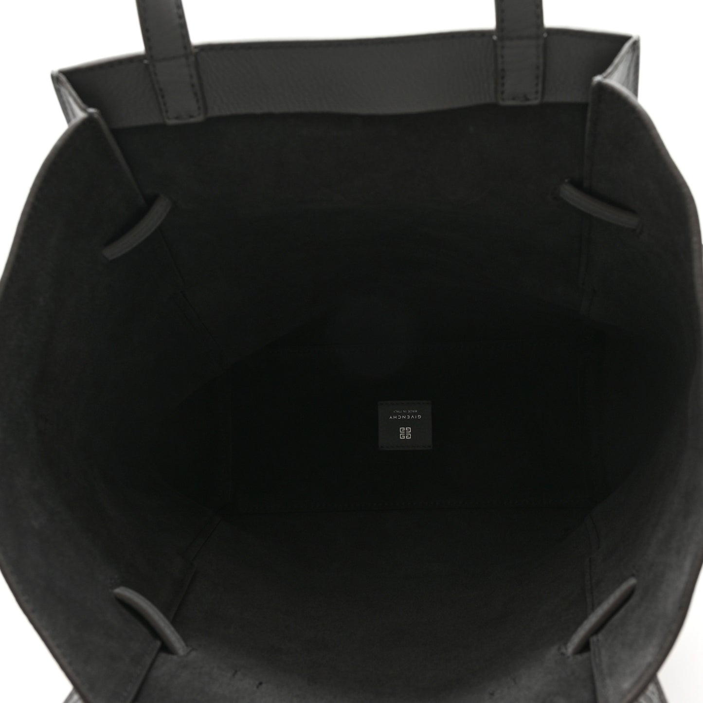 Calfskin Small Voyou Small North South Tote Light Grey