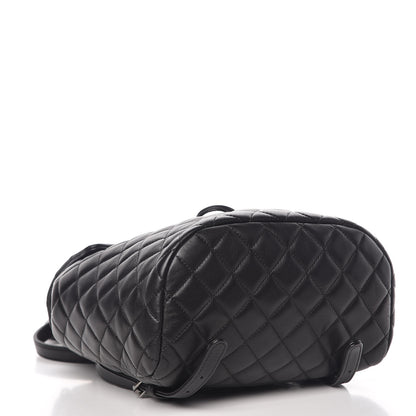 Chanel Lambskin Quilted Small Urban Spirit Backpack Black 4 of 10