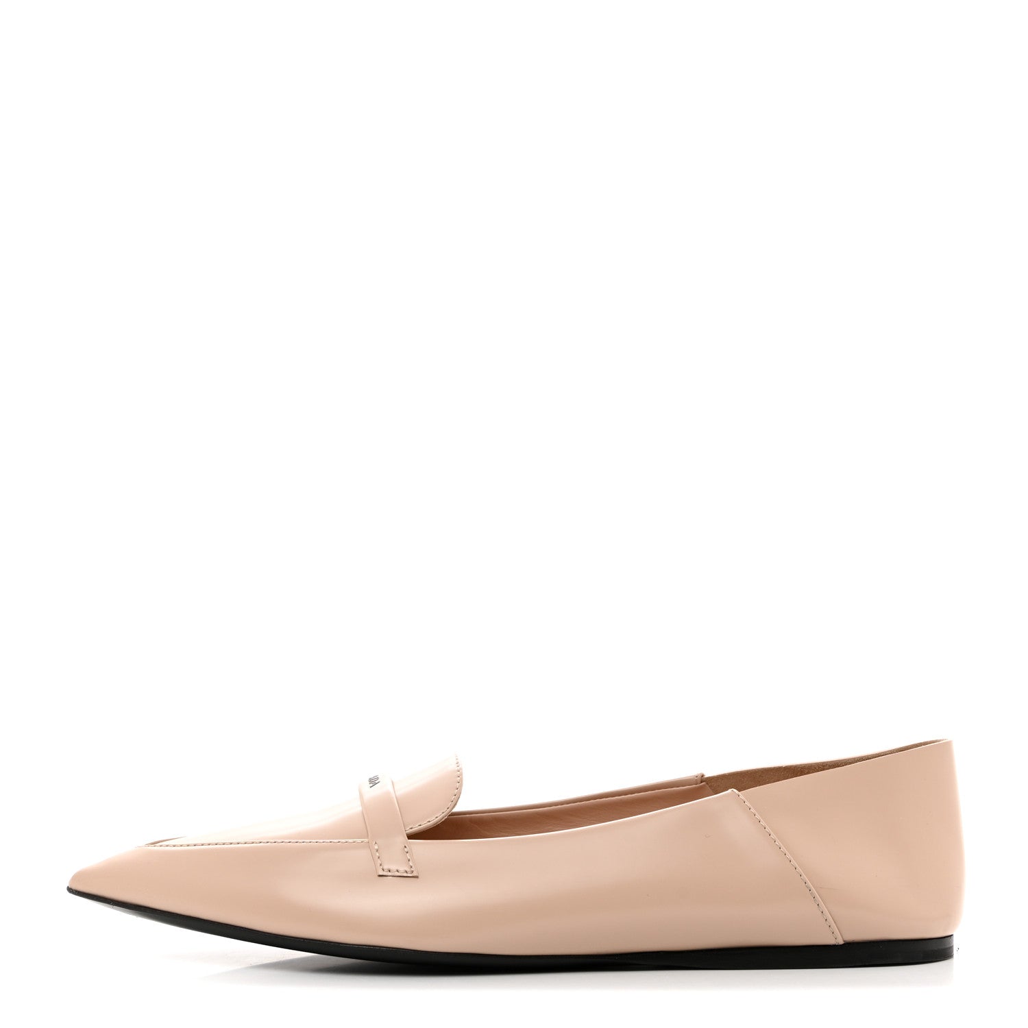 Prada Spazzolato Ballet Flats 39 Cipria 1 of 8