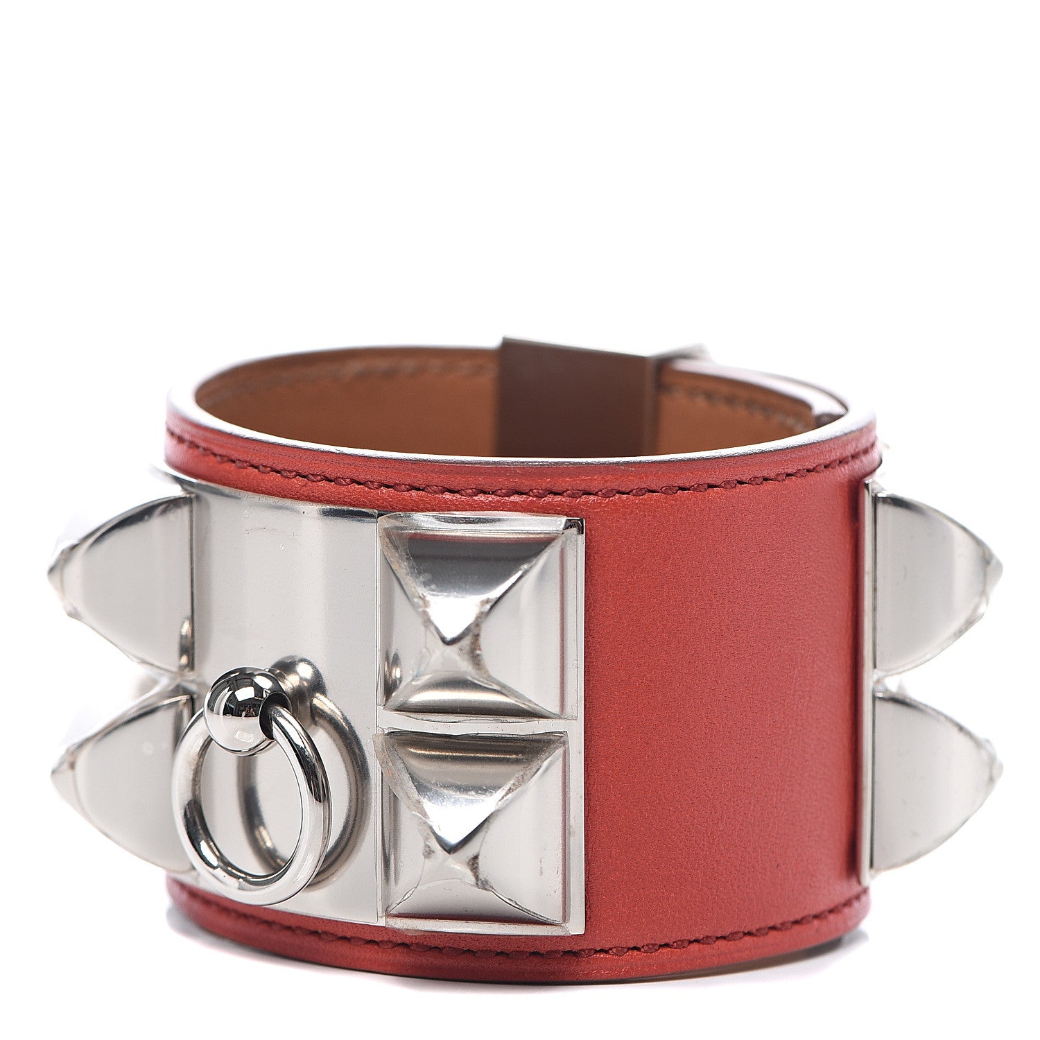 Hermes Swift Collier de Chien CDC Bracelet S Sanguine 1 of 4