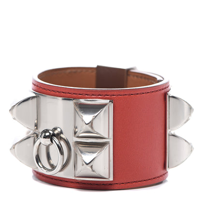 Hermes Swift Collier de Chien CDC Bracelet S Sanguine 1 of 4
