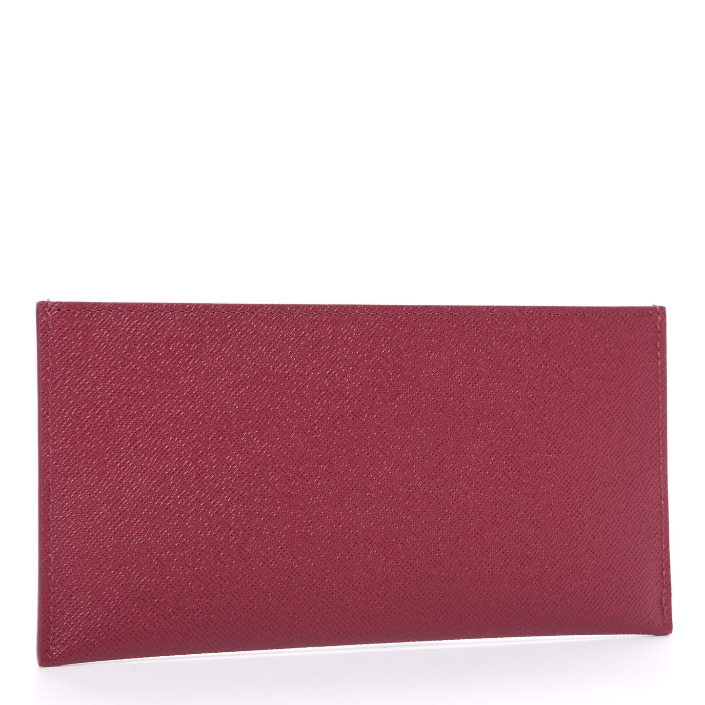 Calfskin Felicie Card Holder Insert Fuchsia