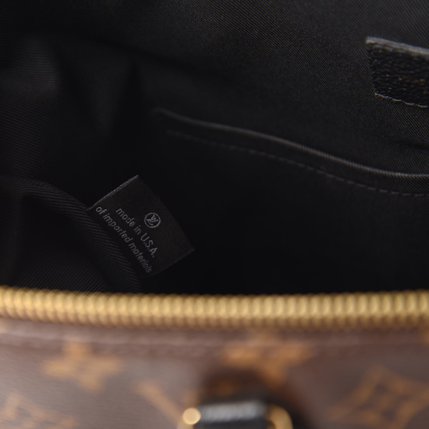 Louis Vuitton Monogram Tournelle MM Black 9 of 10
