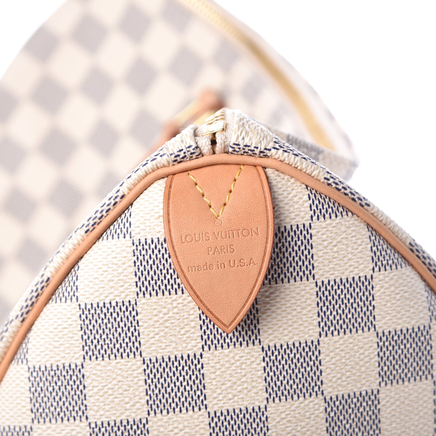 Louis Vuitton Damier Azur Speedy 35 6 of 9