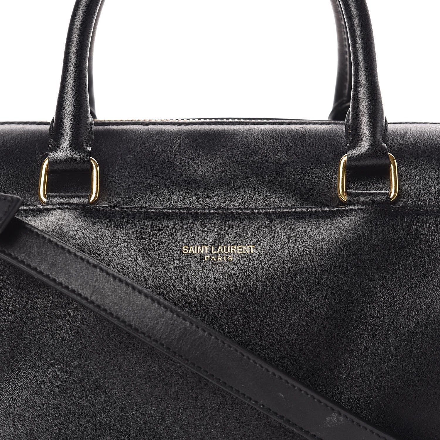 Saint Laurent Calfskin Classic Baby Duffle Black 12 of 13