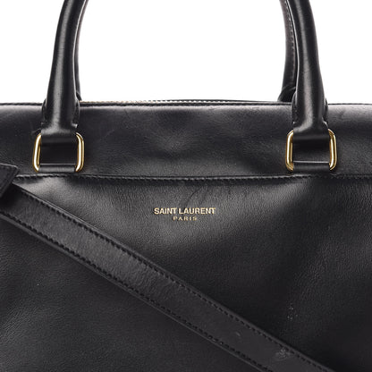 Saint Laurent Calfskin Classic Baby Duffle Black 12 of 13