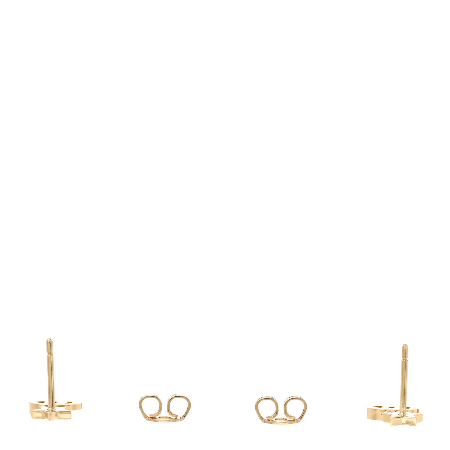 18K Yellow Gold GG Running Star Earrings