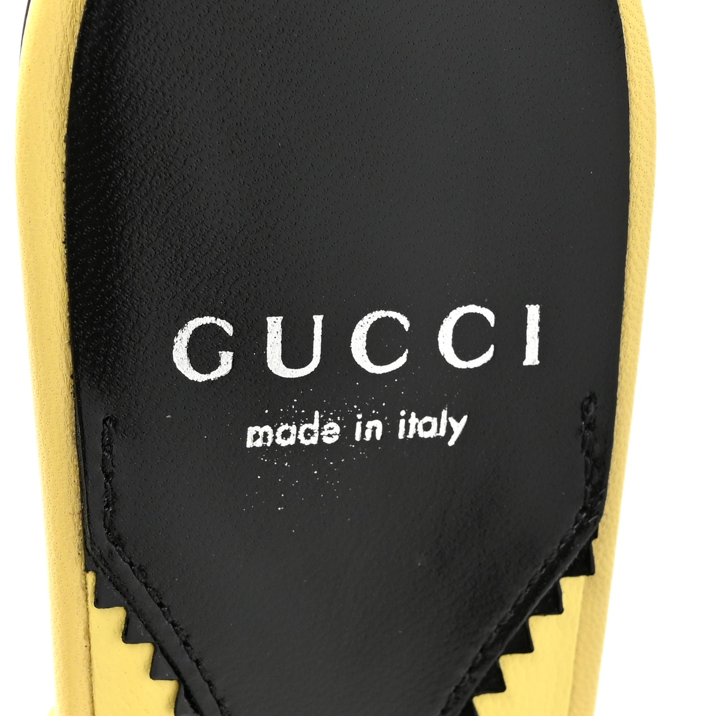Malaga Kid Interlocking G Sandals 36.5 Banana