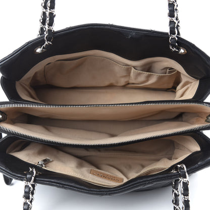 Chanel Caviar Quilted CC Timeless Soft Tote Black 5 of 17