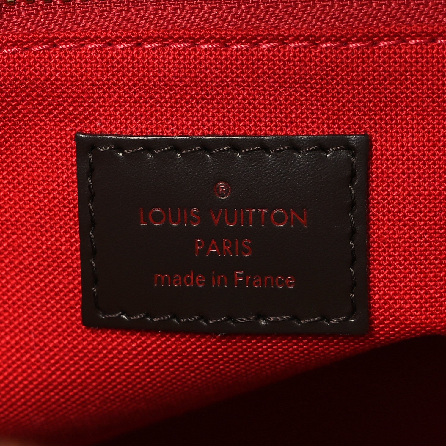 Louis Vuitton Damier Ebene Cabas Rosebery 6 of 8