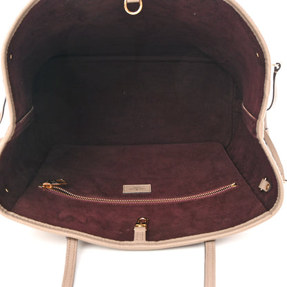 Louis Vuitton Empreinte Monogram Giant Neverfull MM Tourterelle 6 of 12