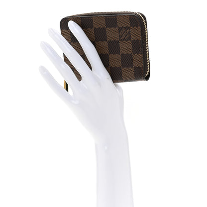 Louis Vuitton Damier Ebene Zippy Coin Purse 2 of 9