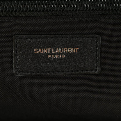 Saint Laurent Nylon Nuxx Ripstop Duffle Black White 1 of 8