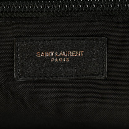 Saint Laurent Nylon Nuxx Ripstop Duffle Black White 5 of 12