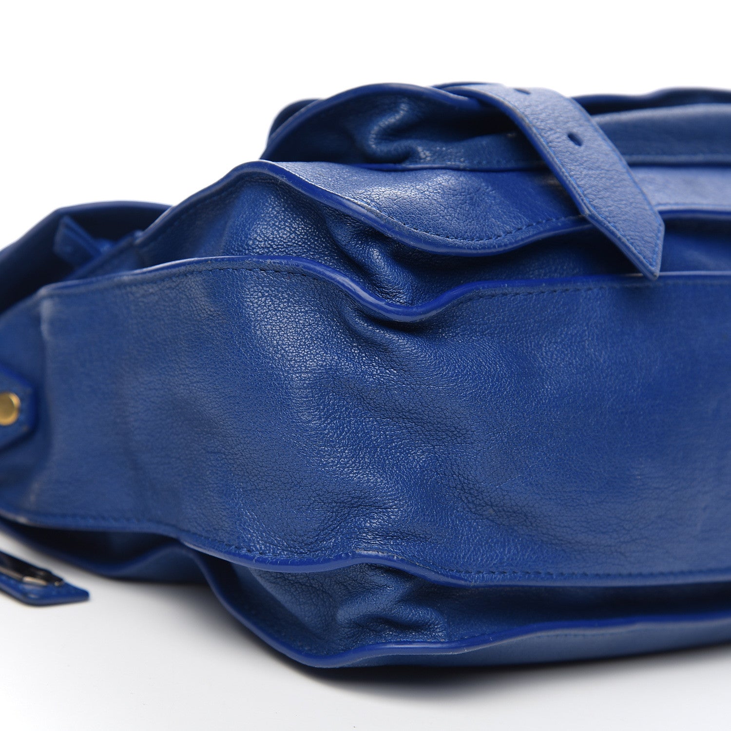 Proenza Schouler Lambskin Medium PS1 Satchel Royal Blue 10 of 11