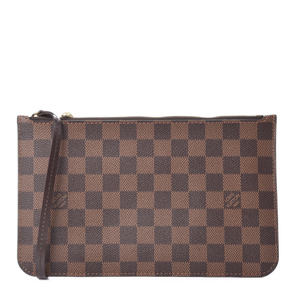 Louis Vuitton Damier Ebene Neverfull MM GM Pochette 1 of 7