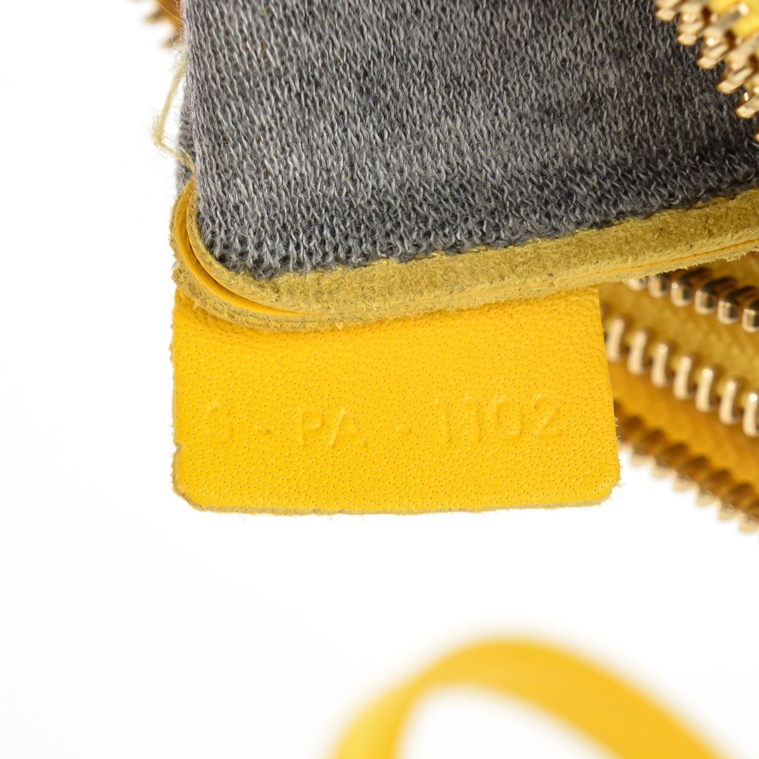 Celine Lambskin Small Trio Crossbody Bag Sun Yellow 7 of 8