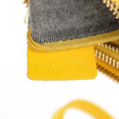 Celine Lambskin Small Trio Crossbody Bag Sun Yellow 7 of 8