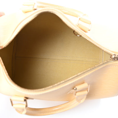 Louis Vuitton Epi Speedy 25 Vanilla 5 of 8